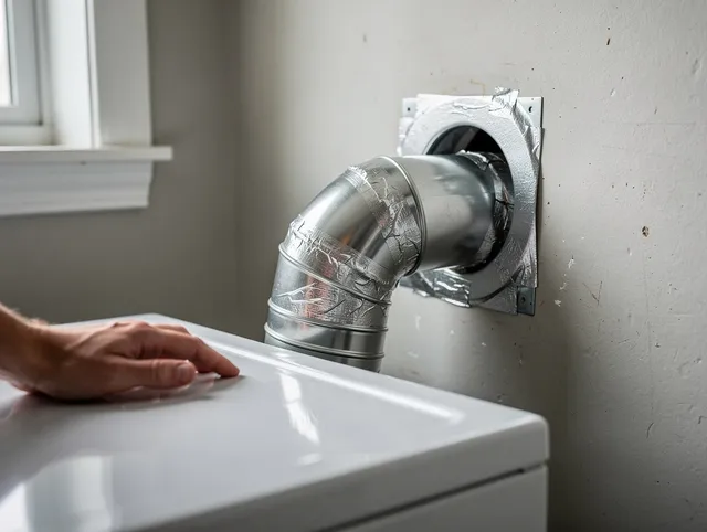 Lake Elsinore Dryer Vent Cleaning expert performing professional dryer vent repair and installation in Lake Elsinore