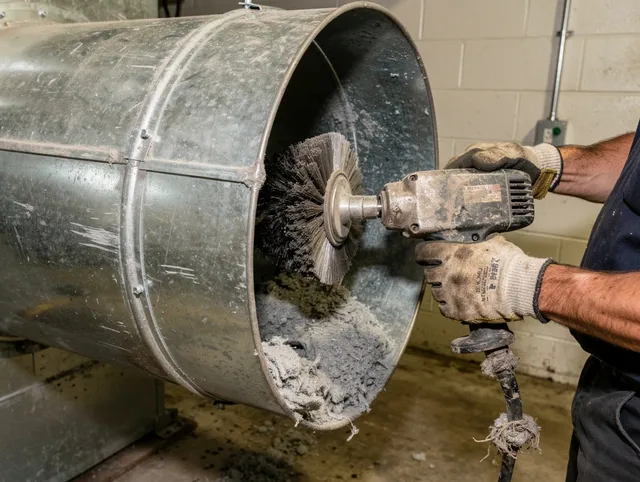 Industrial-grade dryer vent cleaning by Lake Elsinore Dryer Vent Cleaning in Lake Elsinore